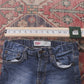 Levi's 520 Orange Tab W30 L28 Tapered Leg Slim Fit Blue Denim Jeans