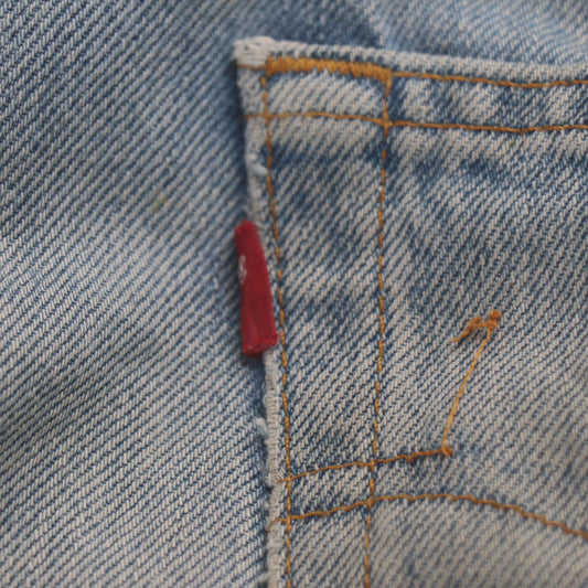 Levi's 550 W34 L30 Tapered Leg Relaxed Fit Blue Denim Jeans