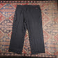 Dickies W42 L28 Cargo Trousers Black Cotton Blend Trousers