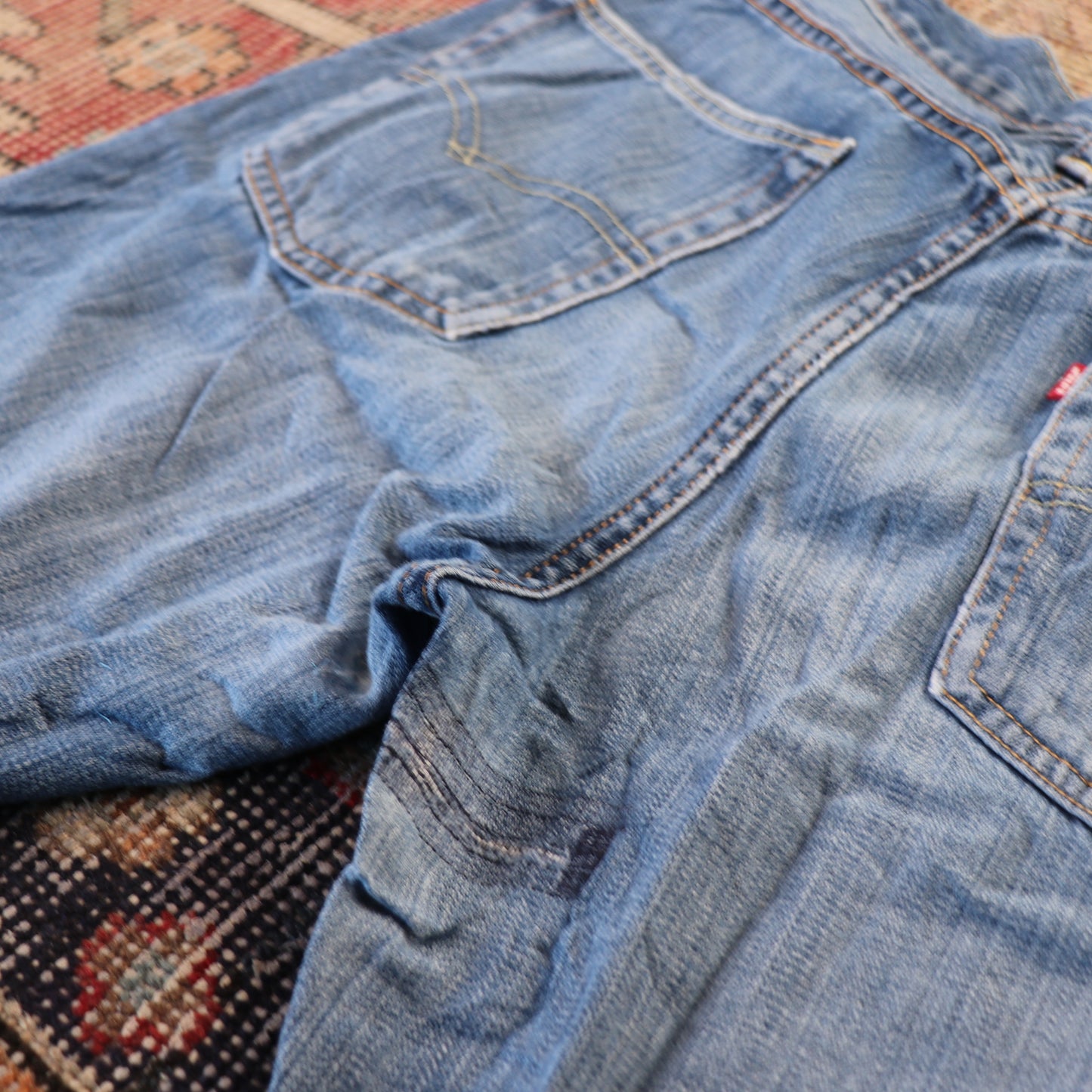 Levi's 514 W32 L29 Straight Leg Blue Denim Jeans