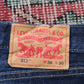 Levi's 513 Red Tab W32 L29 Straight Leg Slim Fit Blue Denim Jeans