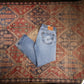 Levi's 505 W36 L30 Straight Leg Regular Fit Classic Ripped Style Blue Denim Jean