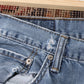 Levi's 505 Red Tab W34 L33 Straight Leg Regular Fit Blue Denim Jeans
