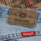 Wrangler W30 L31 Straight Leg Regular Fit Blue Denim Jeans
