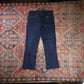 Levi's W30 L25 Straight Leg Blue Denim Jeans