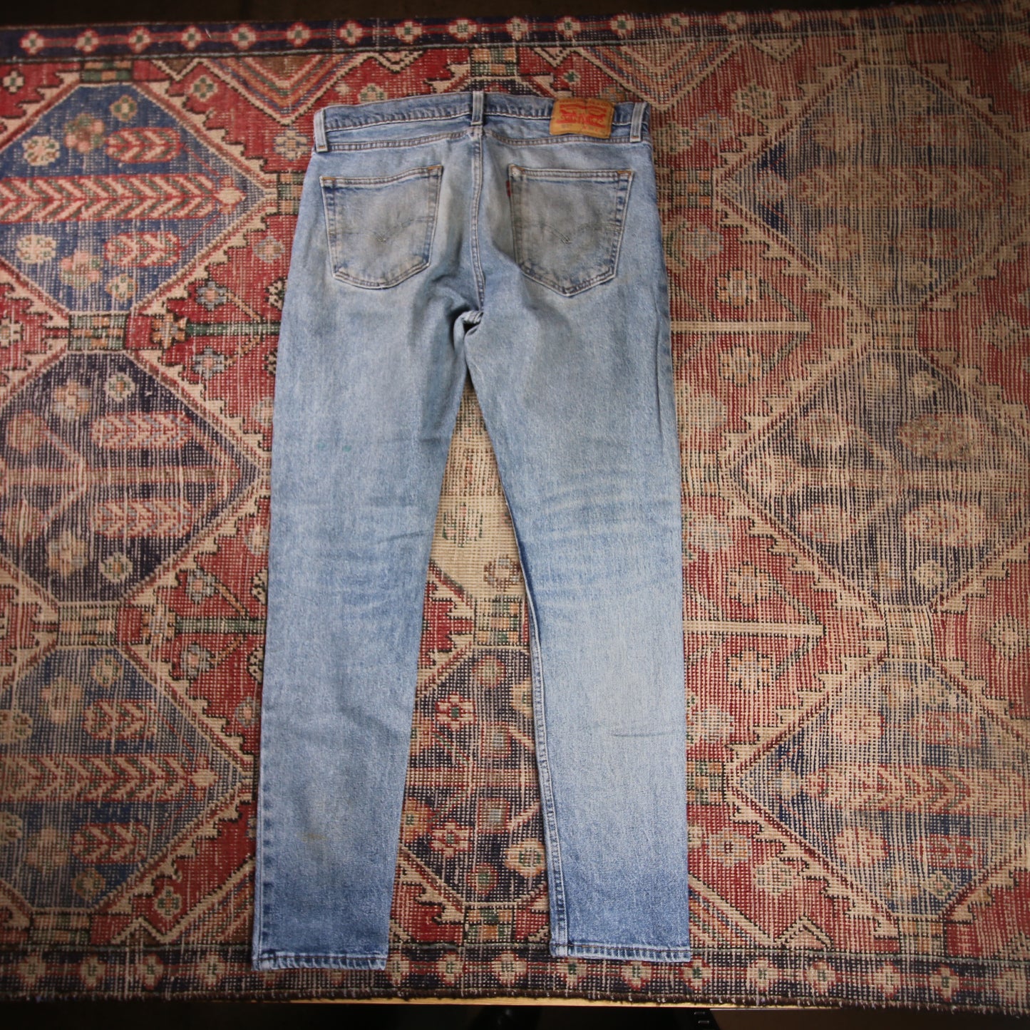 Levi's 512 W34 L30 Tapered Leg Slim Fit Blue Denim Jeans