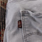 Levi's Red Tab W28 L29 Skinny Grey Denim Jeans