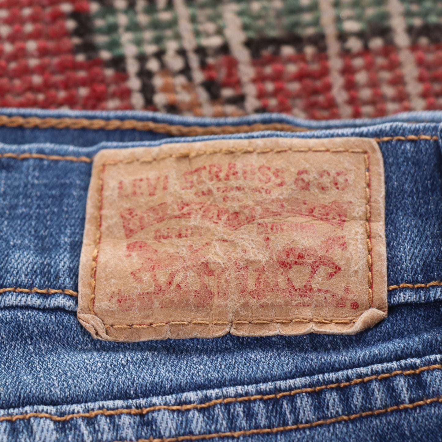 Levi's 519 W30 L30 Bootcut Blue Denim Jeans