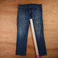 Levi's 505 Red Tab W36 L29 Straight Leg Regular Fit Blue Denim Jeans