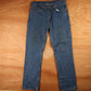 Levi's 516 Red Tab W34 L31 Straight Blue Denim Jeans