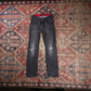 Levi's 511 W24 L24 Slim Fit Black Denim Jeans