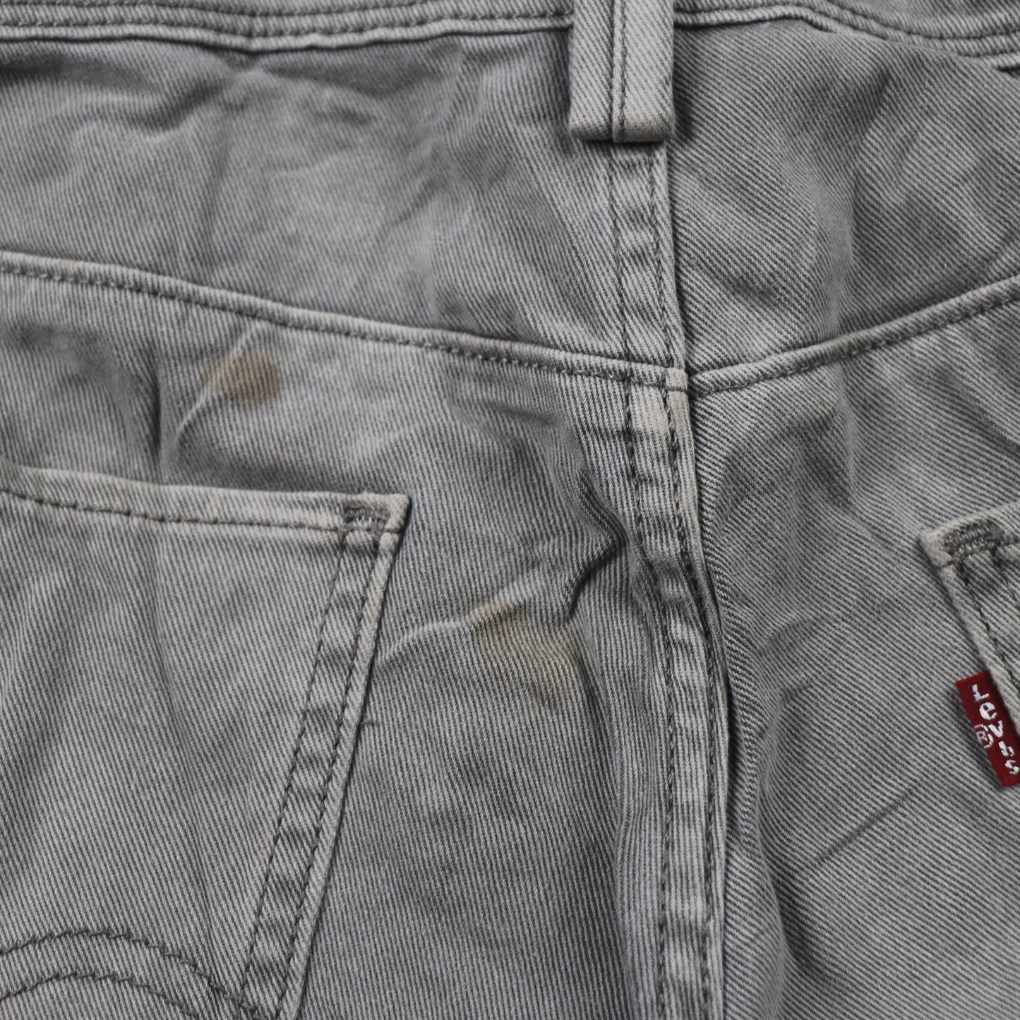 Levi's 511 Red Tab W30 L30 Slim Fit Grey Denim Jeans
