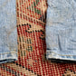 Lee W34 L30 Straight Leg Relaxed Fit Blue Denim Jeans