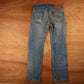 Levi's 505 Red Tab W30 L30 Straight Leg Regular Fit Blue Denim Jeans