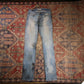 Levi's 712 W26 L31 Straight Leg Blue Denim Jeans