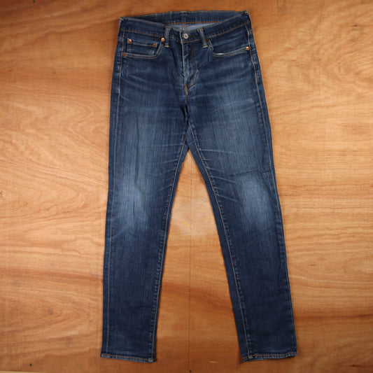 Levi's 511 Red Tab W30 L30 Slim Fit Blue Denim Jeans