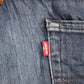 Levi's W32 L31 Straight Leg Relaxed Fit Blue Denim Jeans