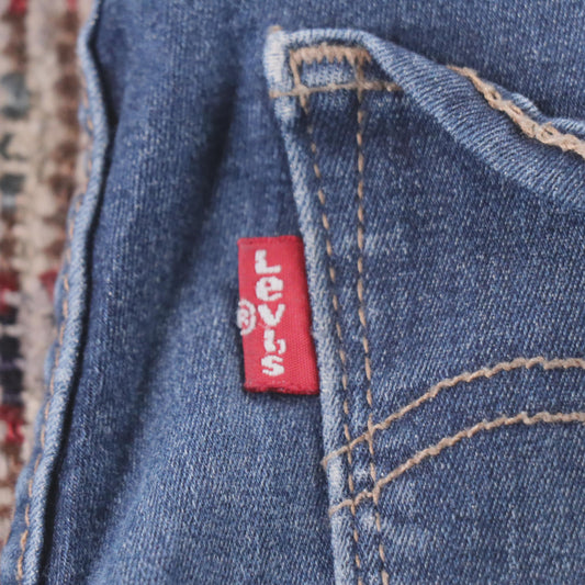 Levi's Red Tab W28 L28 Skinny Low Rise Blue Denim Jeans