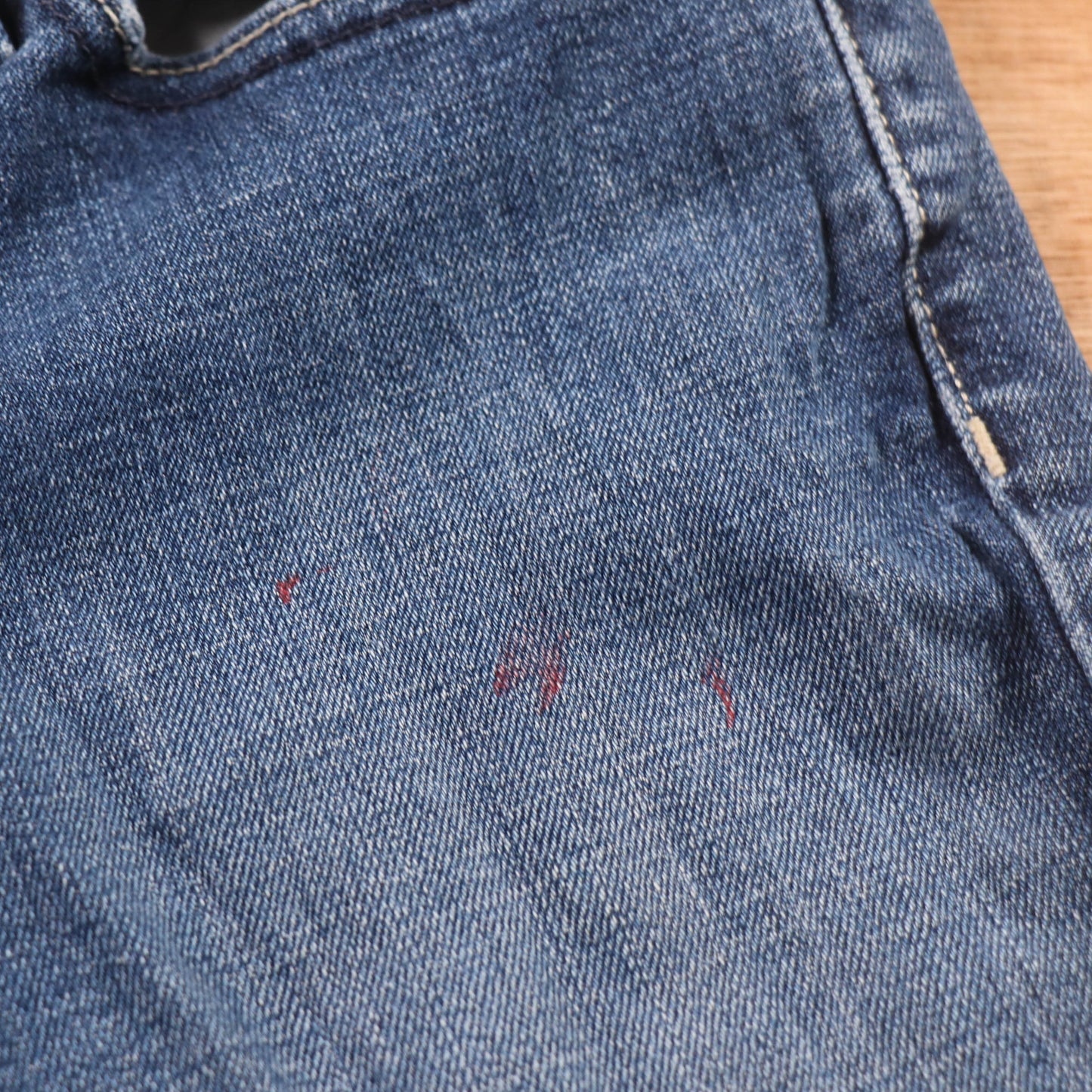 Levi's 711 Red Tab W30 L22 Slim Blue Denim Jeans