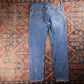 Levi's 508 Red Tab W36 L32 Tapered Leg Regular Fit Blue Denim Jeans
