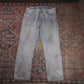 Levi's 551 W38 L31 Straight Leg Loose Fit Blue Denim Jeans