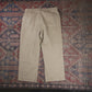 Dickies W36 L24 Straight Leg Beige Cotton Blend Trousers