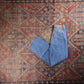 Levi's 721 Red Tab W24 L28 Loose Blue Denim Jeans