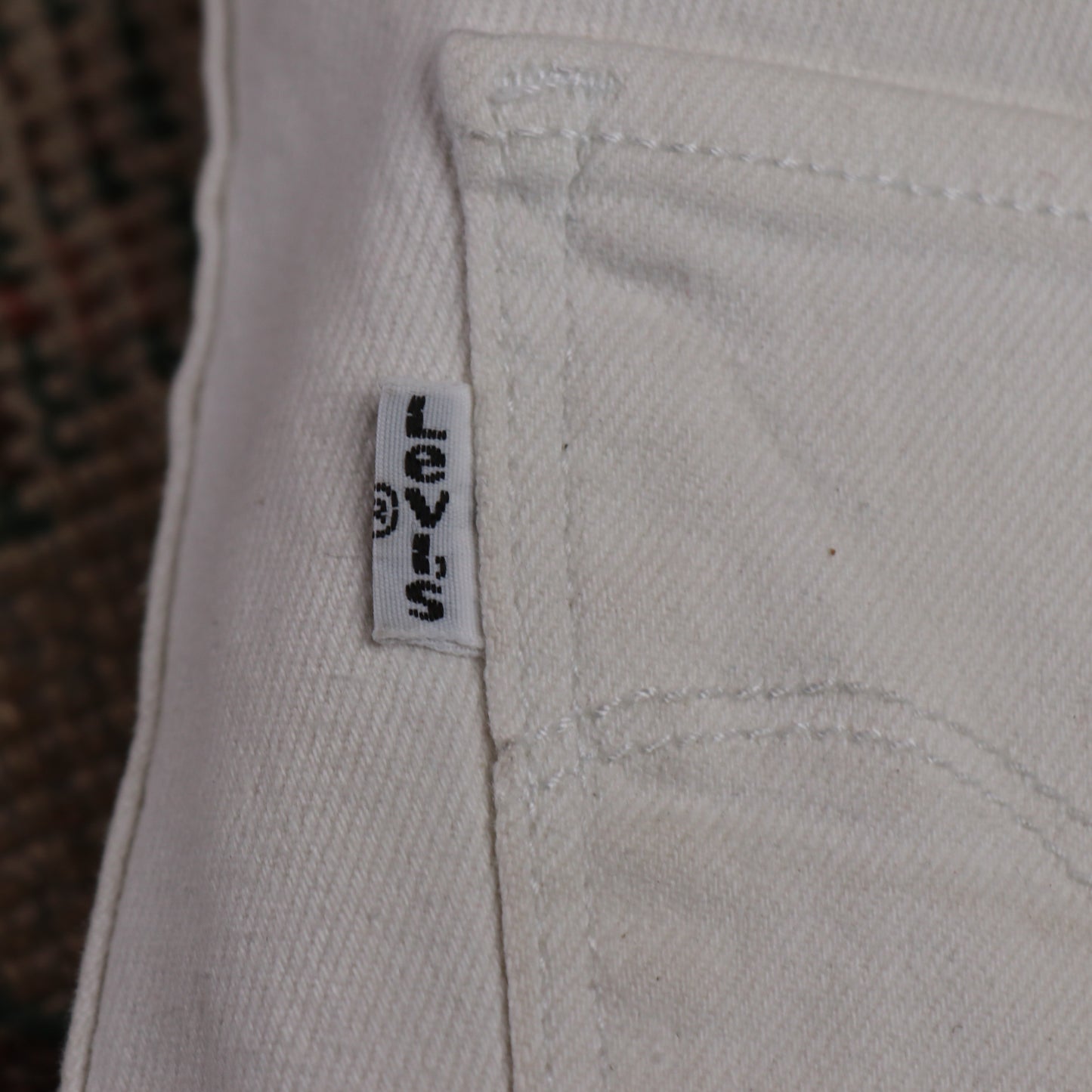 Levi's 712 W26 L31 White Denim Jeans