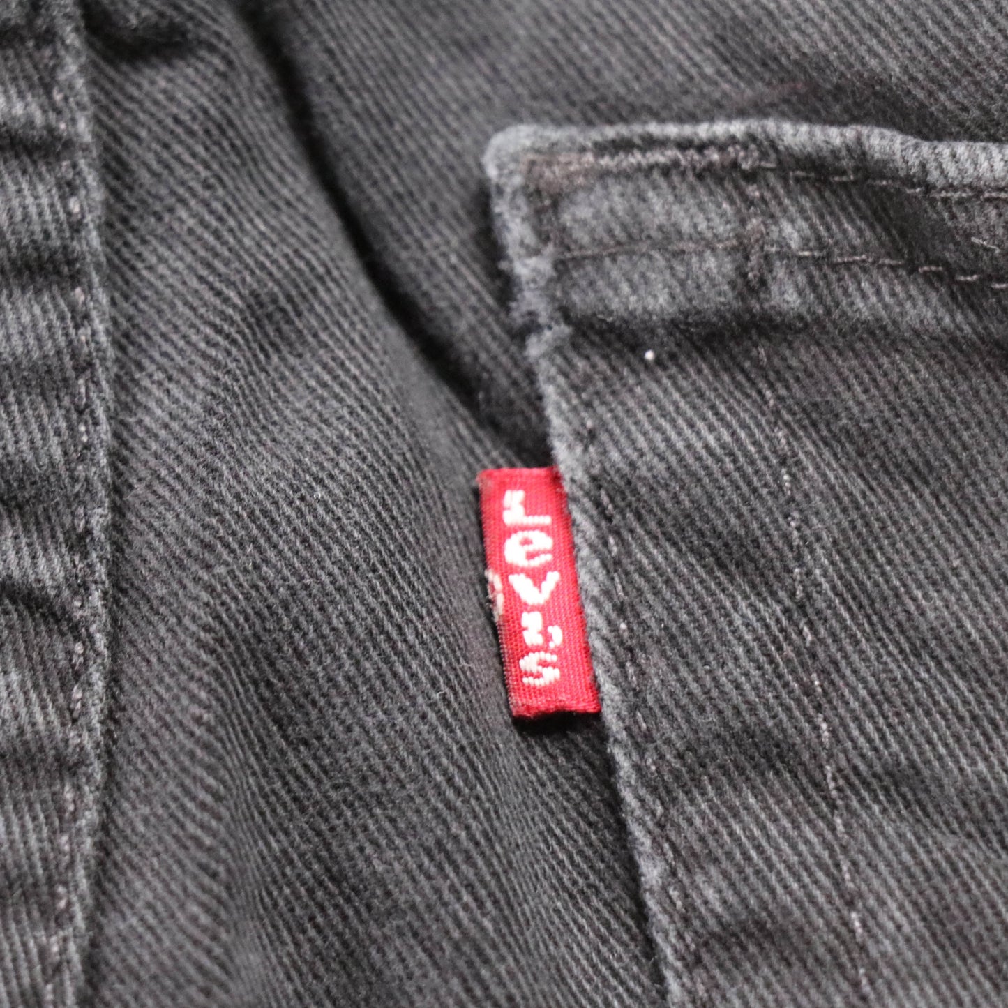 Levi's Red Tab W30 L27 Slim Black Denim Jeans