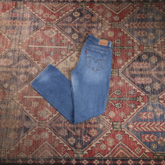 Levi's 415 W32 L31 Bootcut Blue Denim Jeans