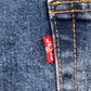 Levi's 505 W36 L29 Straight Leg Regular Fit Blue Denim Jeans