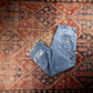Wrangler W38 L29 Relaxed/Carpenter Classic Ripped Style Blue Denim Jeans