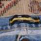 Lee W38 L28 Straight Leg Regular Fit Blue Denim Jeans