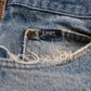 Wrangler W30 L31 Straight Leg Loose Fit Blue Denim Jeans