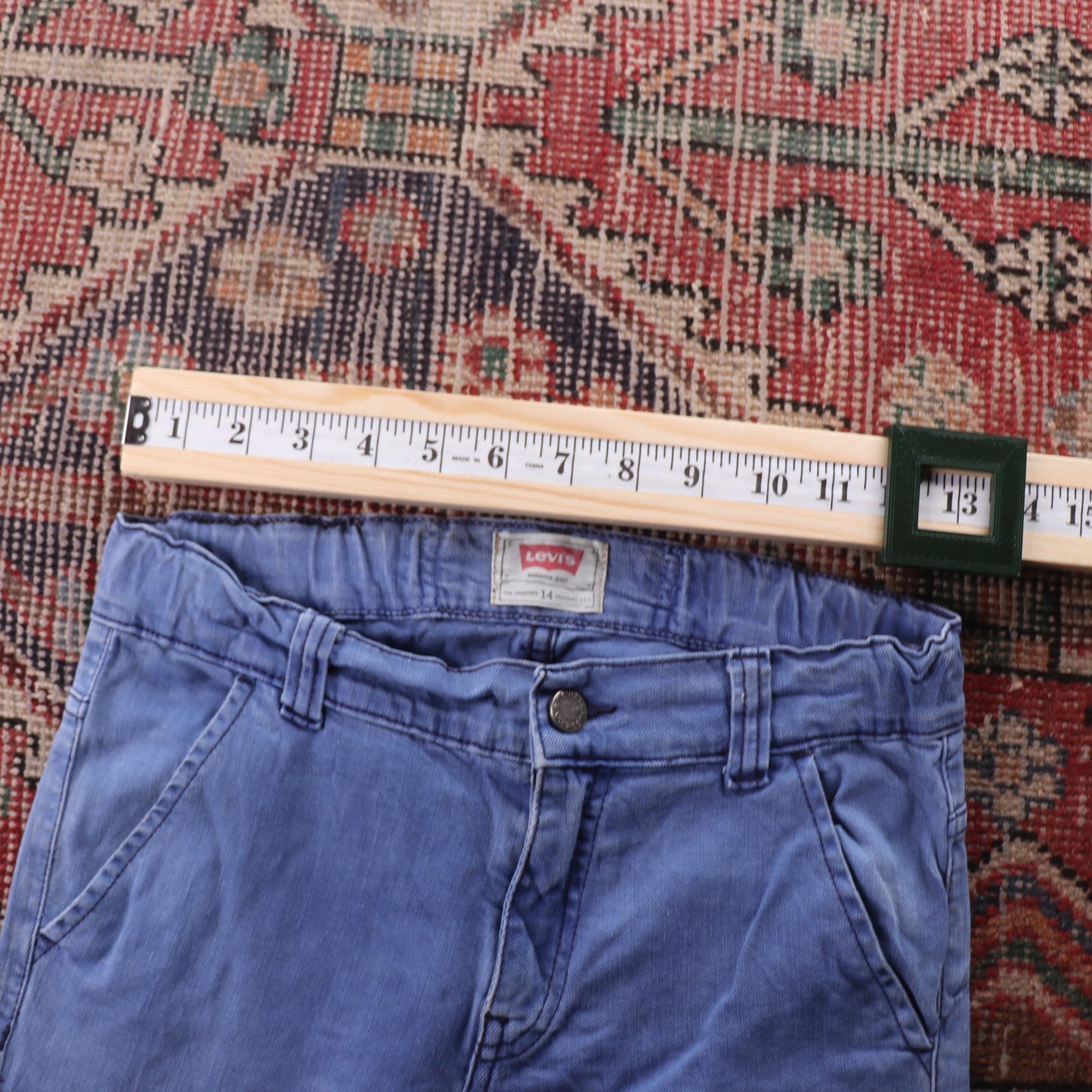 Levi's 501 Red Tab W26 L29 Original Fit Blue Denim Jeans