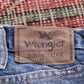 Wrangler W38 L32 Straight Leg Blue Denim Jeans