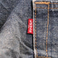Levi's 517 Red Tab W36 L31 Bootcut Slim Fit Classic Ripped Style Blue Denim Jean