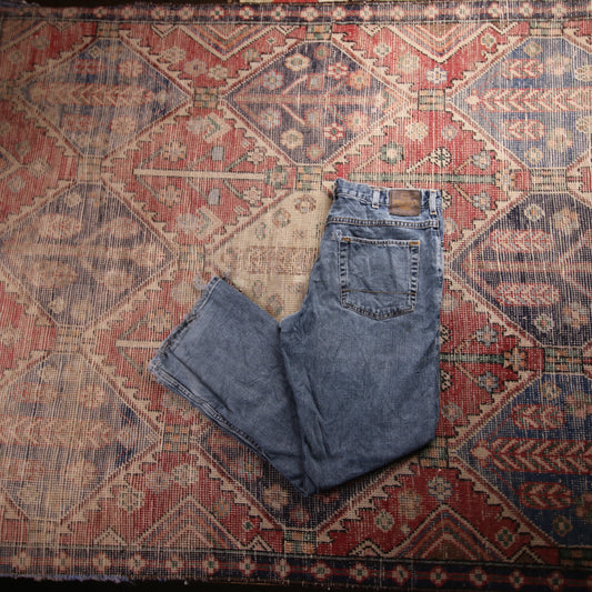 Lee W34 L28 Bootcut Blue Denim Jeans