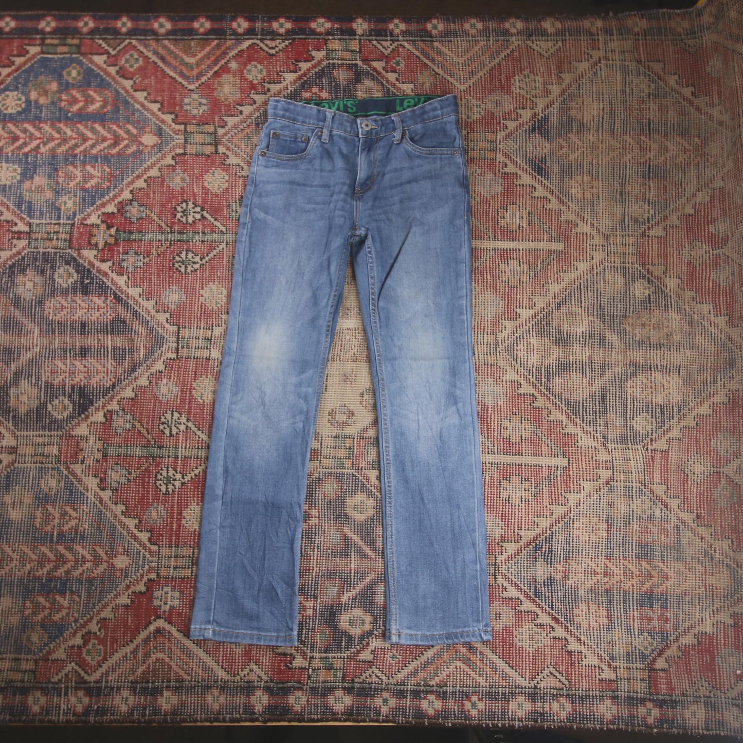 Levi's W28 L27 Skinny Blue Denim Jeans