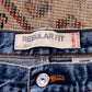 Levi's 505 Red Tab W34 L28 Straight Leg Regular Fit Blue Denim Jeans