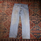 Levi's 505 W32 L28 Straight Leg Regular Fit Blue Denim Jeans