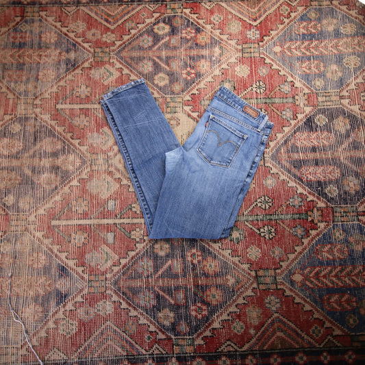 Levi's W30 L29 Skinny Blue Denim Jeans