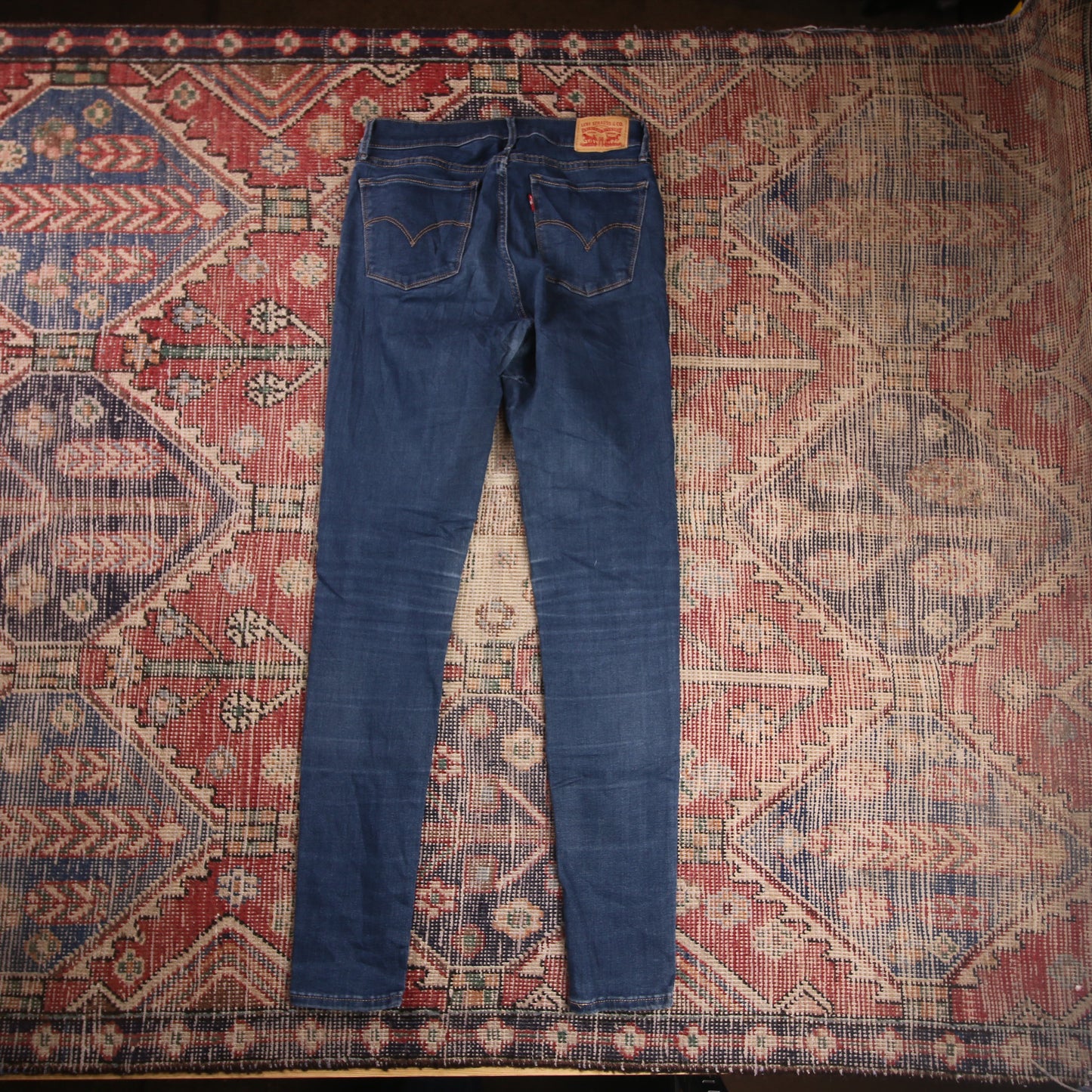 Levi's 710 W28 L30 Skinny Blue Denim Jeans