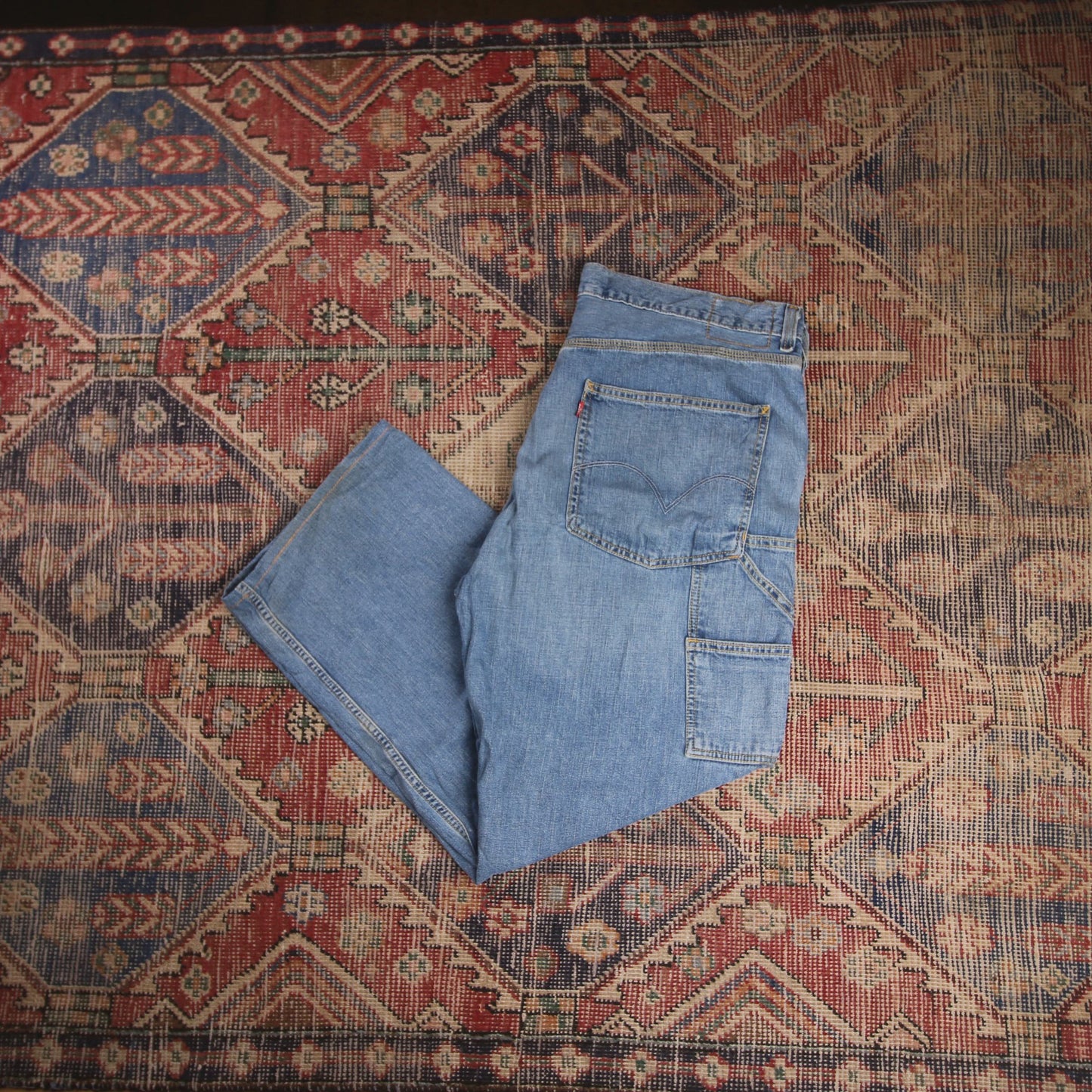 Levi's W40 L28 Carpenter Blue Denim Jeans