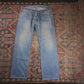 Levi's 514 W38 L30 Straight Leg Blue Denim Jeans
