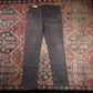 Levi's W34 L31 Straight Leg Black Denim Jeans