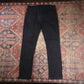 Levi's W36 L32 Straight Leg Relaxed Fit Black Denim Jeans
