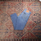 Levi's 514 W34 L32 Straight Leg Blue Denim Jeans