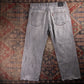 Levi's 505 Red Tab W38 L30 Straight Leg Regular Fit Grey Denim Jeans