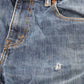 Levi's W32 L32 Skinny Classic Ripped Style Blue Denim Jeans